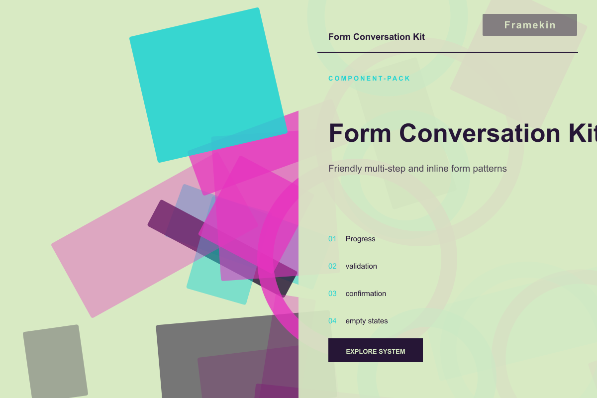 Form Conversation Kit website preview