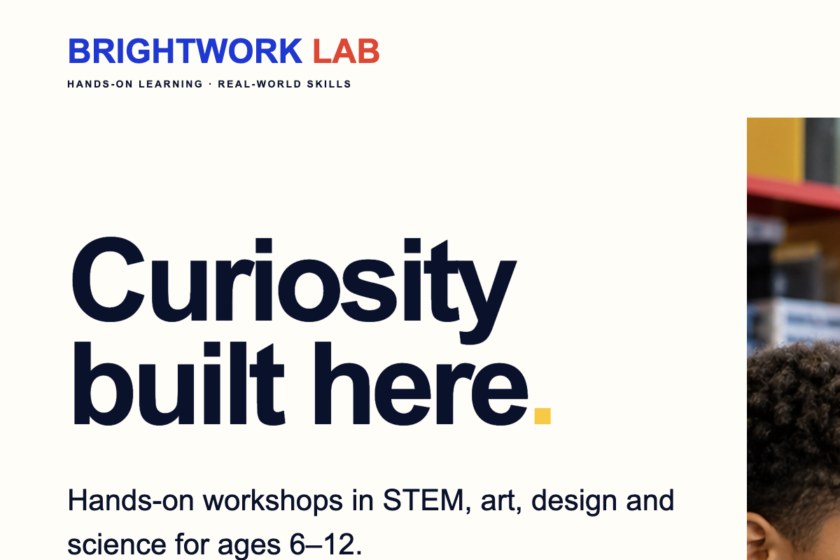 Brightwork Lab website preview