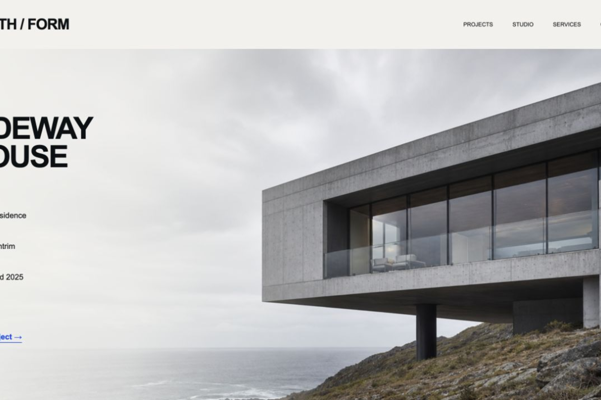North / Form website preview
