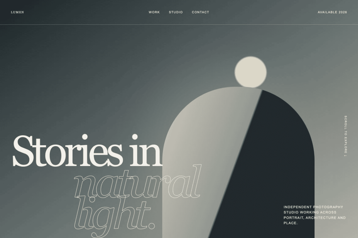 Lumen website preview